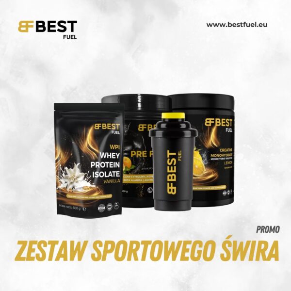 PROMO - ZESTAW SPORTOWEGO ŚWIRA