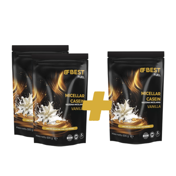 PROMO 2+1 BEST FUEL MICELLAR CASEINE 500 G